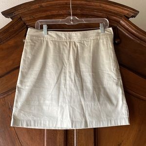 Ashworth Tan Khaki Golf Skirt Skort